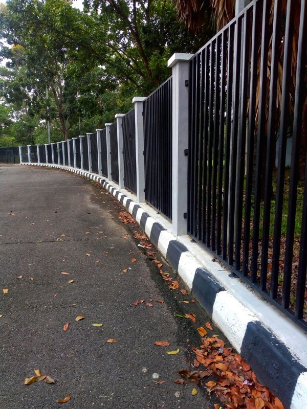 Aluminum Fence Painting in Waco, TX