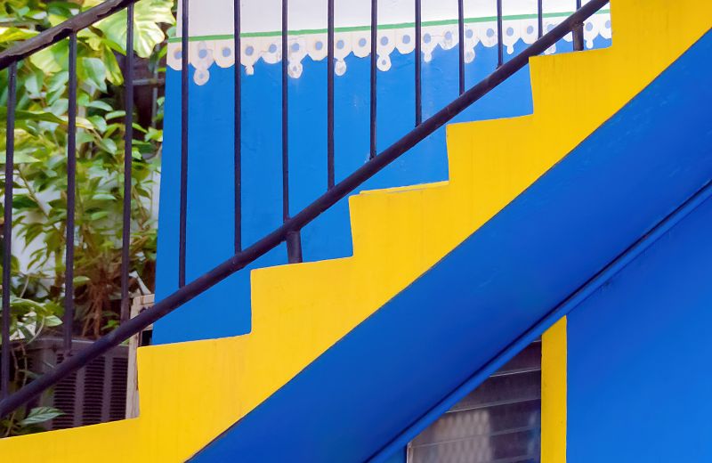 Exterior Staircase Painting in Longmont, CO