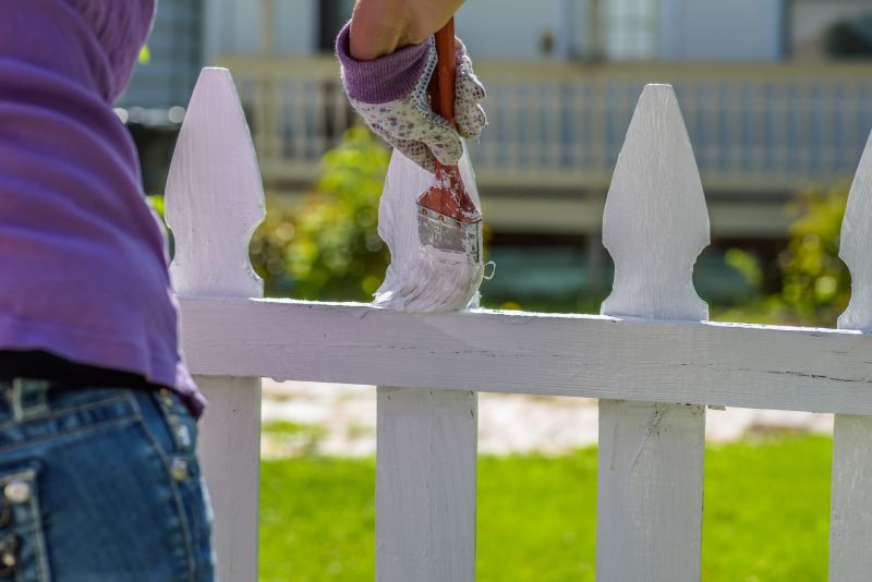 Horse Fence Painting in Waco, TX
