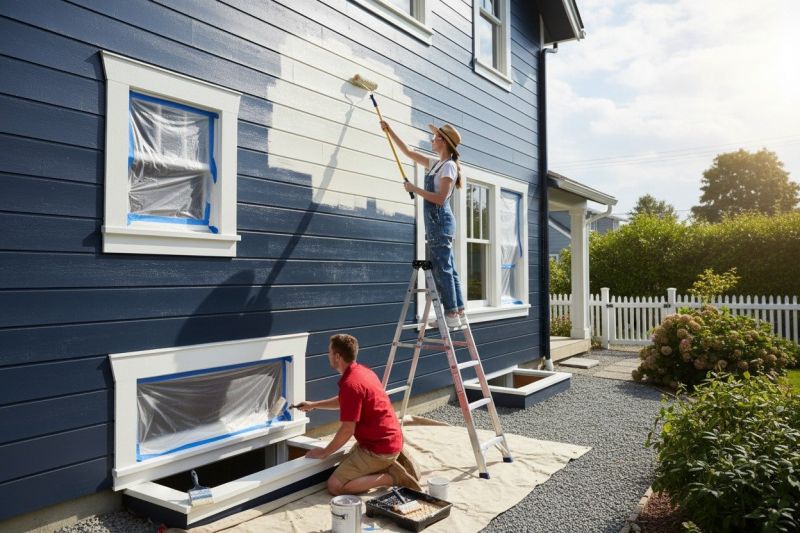 House Limewashing in Greeley, CO