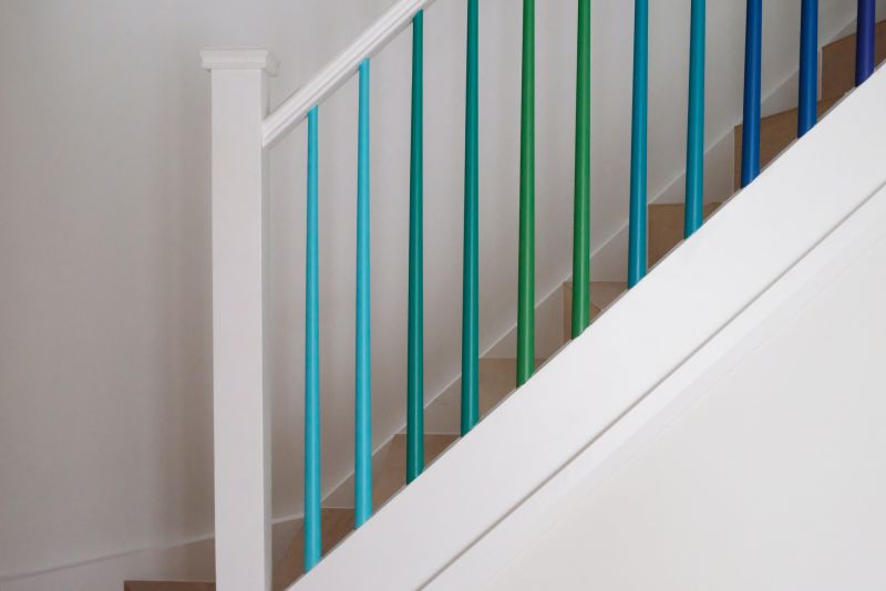 Interior Railing Painting in Waco, TX