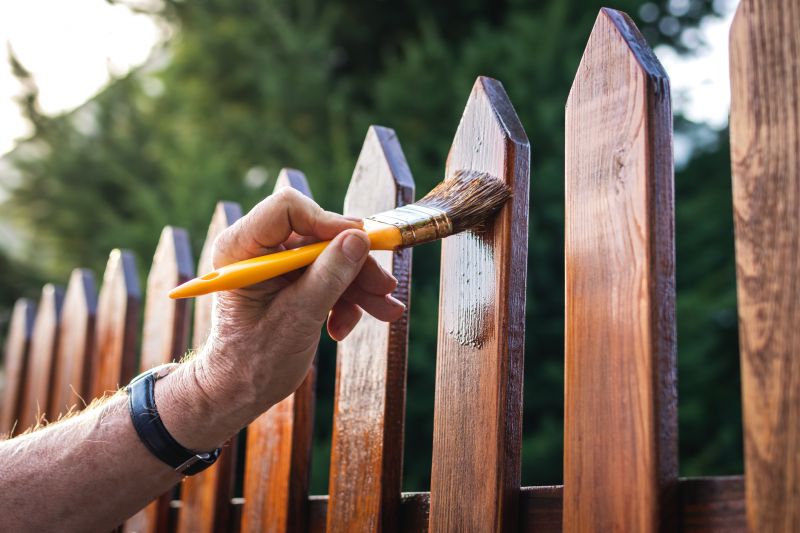Picket Fence Staining in Waco, TX