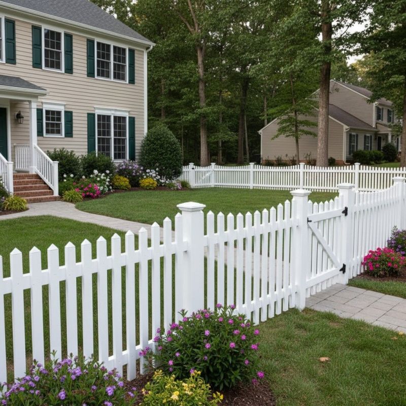 Picket Fence Staining in Waco, TX