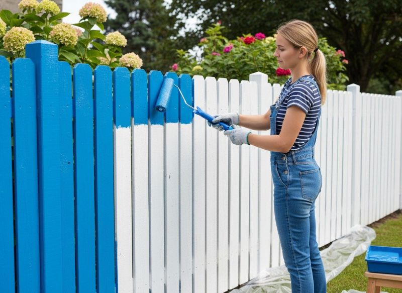 Wire Fence Painting in Waco, TX