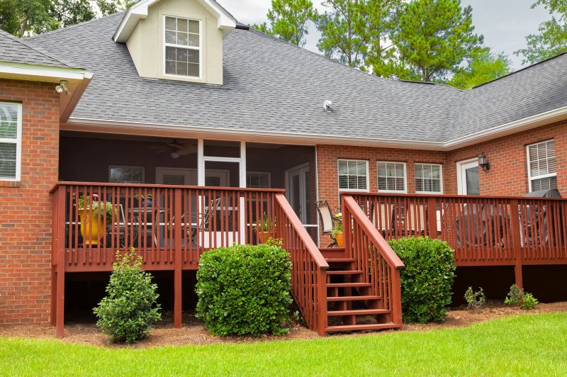 Deck Steps Staining in Waco, TX