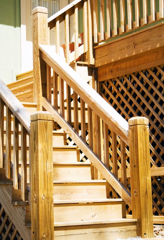 Exterior Staircase Painting in Arvada, CO